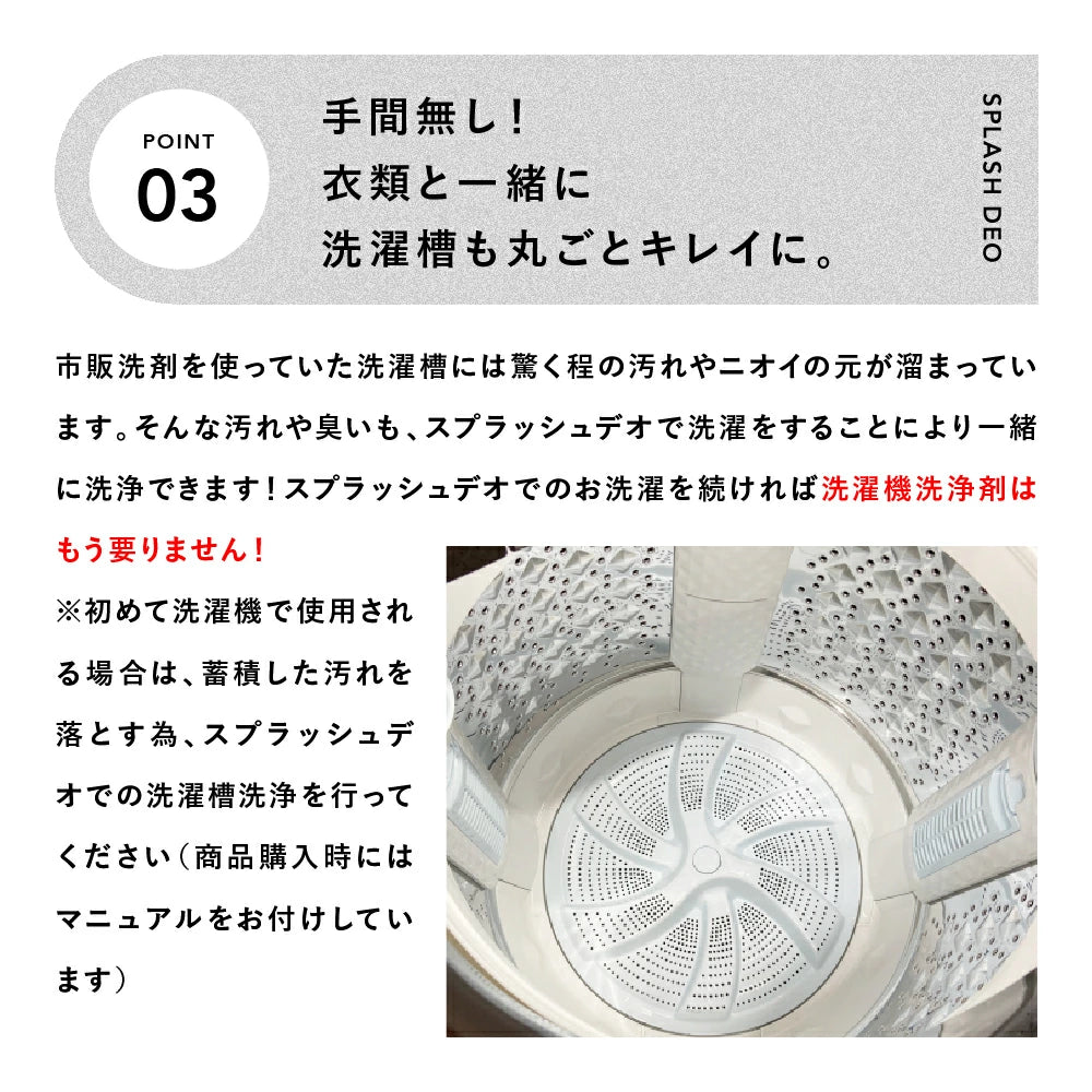 【使わない削除しないてください】03) 完全洗剤 スプラッシュデオ