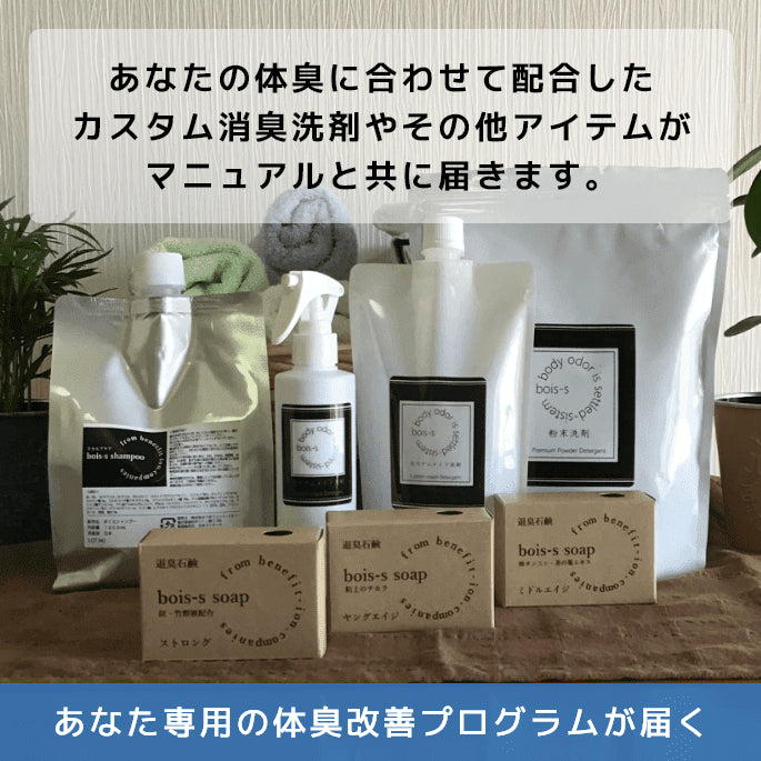 01 体臭検査(検査レポート・改善キット付き)