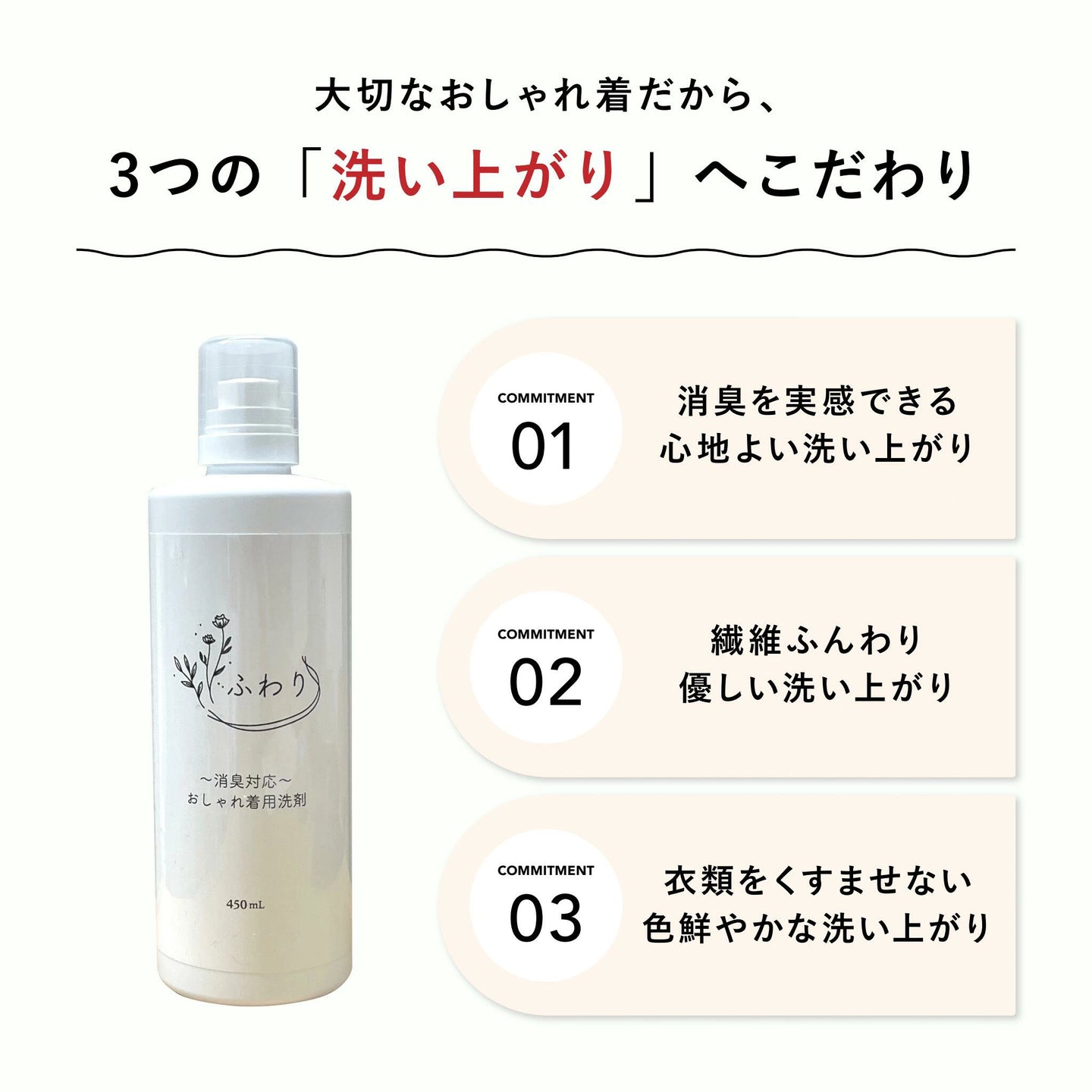 08 おしゃれ洗剤 ふわり